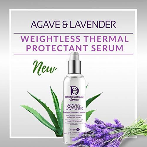 Design Essentials Natural Agave & Lavender Weightless Thermal Protectant Serum